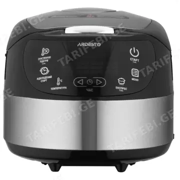 მულტსახარში ქვაბი Ardesto MC-P17DGDF, 860W, 5L, Multifunction Cooker, Silver